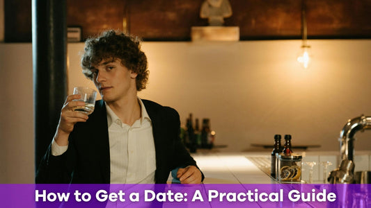 a man at a bar talking about how to get a date