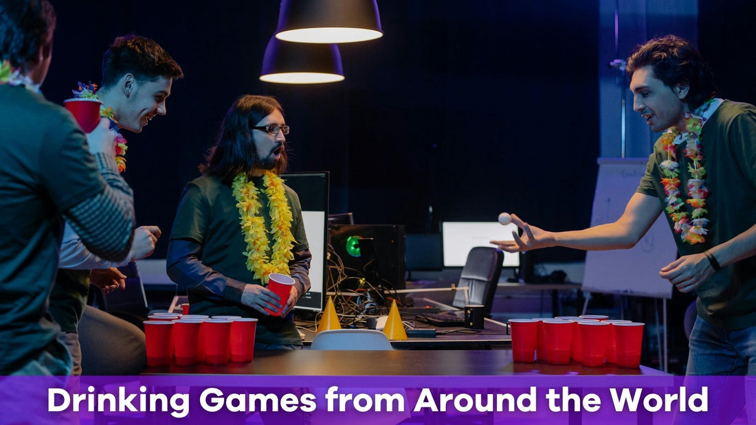 people playing drinking games from around the world