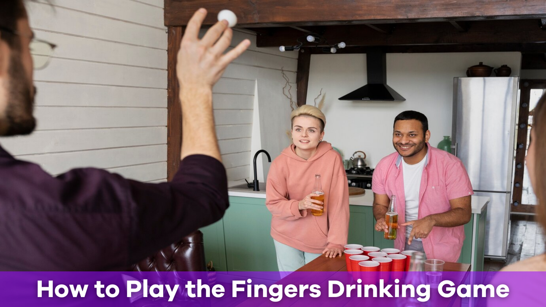 How to Play the Fingers Drinking Game